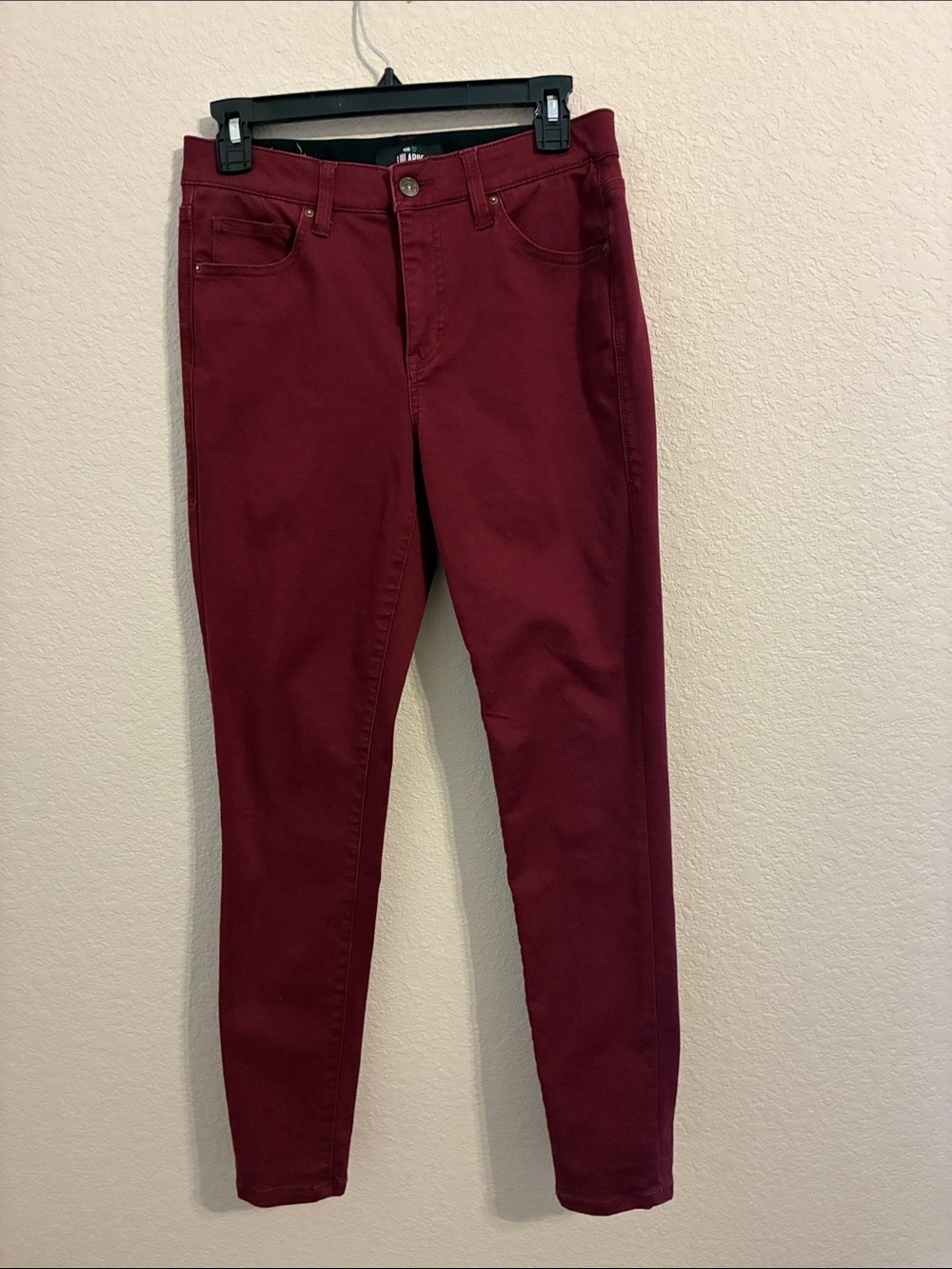 LuLaRoe Maroon Skinny Jeans size 28